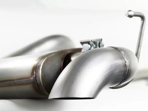 aFe 49-46220 MACHForce XP Exhausts Cat-Back/Hi Tuck SS-409 EXH CB/HT Jeep Wrangler 4Dr 2012 V6-3.6L