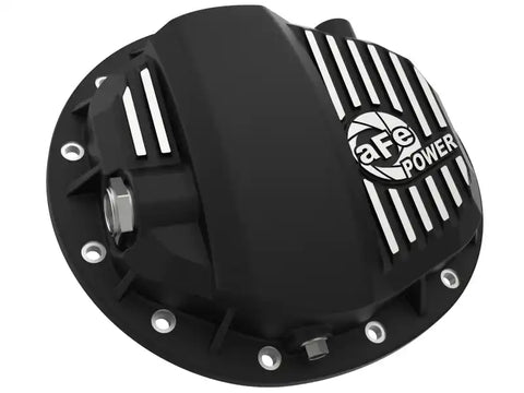 aFe 46-71140B Pro Series GMCH 9.5 Rear Diff Cover Black w/ Machined Fins 19-20 GM Silverado/Sierra 1500