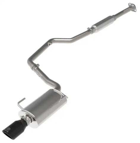 aFe 49-36052-B POWER Takeda 12-16 Subaru Impreza 2.0L 2.5in 304SS CB Exhaust w/ Black Tips