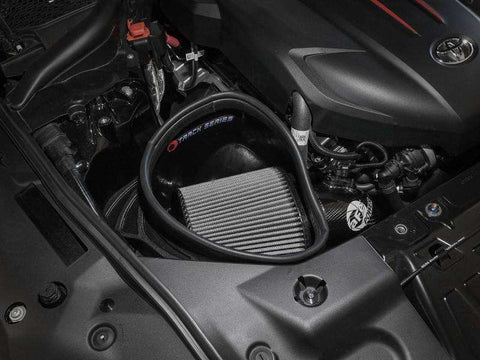 aFe 57-10017D 20-21 BMW Z4 M40i (G29) L6-3L (t) B58 Track Series Carbon Fiber Intake System w/Pro DRY S Filter
