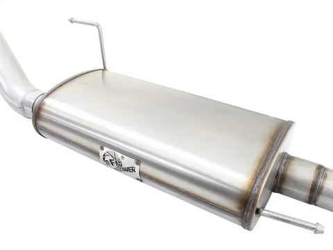 aFe 49-43068-P MACHForce XP SS Exhaust 3in to 3.5in Cat-Back w/ Polished Tip 15 Ford F-150 EcoBoost V6 2.7/3.5L