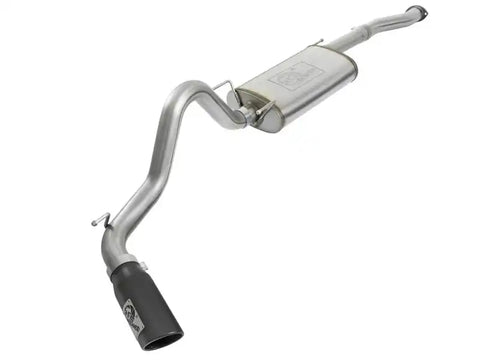 aFe 49-46026-B MACHForce XP Cat-Back SS w/Black Tips 16 Toyota Tacoma V6-3.5L