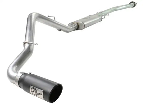 aFe 49-44012-B MACHForce Exhausts Cat-Back Black Tips 99-03 GM Gas Trucks 1500 V6-4.3L/V8-4.8/5.3L