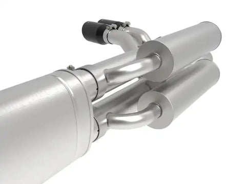 aFe 49-43117-b Rebel Series 3in 409 SS Cat-Back Exhaust w/ Black Tips 17-20 Ford F-250/F350 V8 6.2L/7.3L