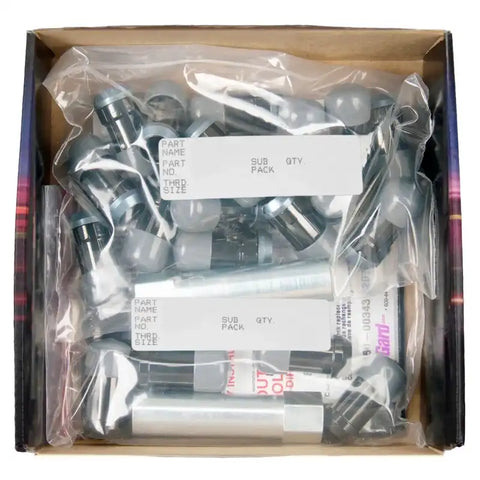 McGard SplineDrive Tuner 5 Lug Install Kit w/Locks & Tool (Cone) 1/2-20 / 13/16 Hex 1.6in. L - Blk