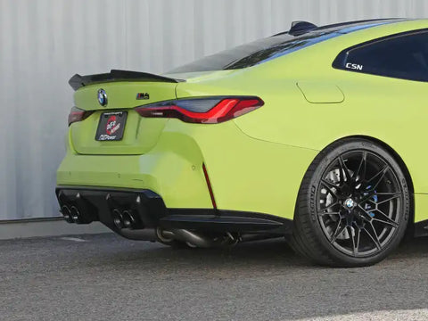 aFe 49-36351-B MACHForce XP Exhausts Cat-Back SS 21 BMW M2 Competition L6-3.0L w/Black Tips