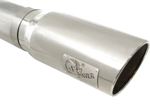 aFe 49-44040-P MACHForce XP Exhaust 5in DPF-Polished, GM Diesel Trucks 07.5-10 V8-6.6L 9(td) LMM