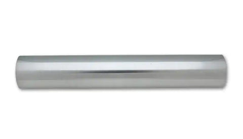 Vibrant 2.75in O.D. Universal Aluminum Tubing (18in long Straight Pipe) - Polished