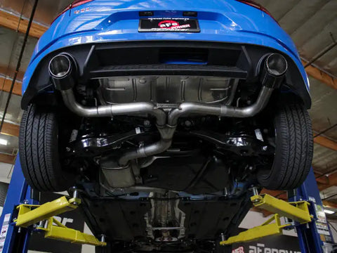 aFe 49-36422-B MACHForce XP 3in-2.5in SS Exhaust Cat-Back 18-19 Volkswagen GTI (MK7.5) L4-2.0L (t) - Black
