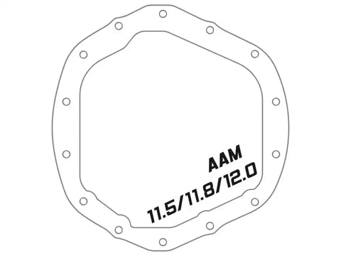 aFe 46-71150A Street Series Rear Differential Cover Raw w/ Machined Fins 19-20 Ram 2500/3500