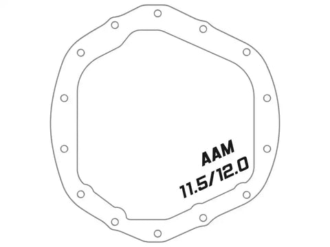aFe 46-71260A Street Series Rear Differential Cover Raw w/ Machined Fins 20-21 GM Trucks V8-6.6L