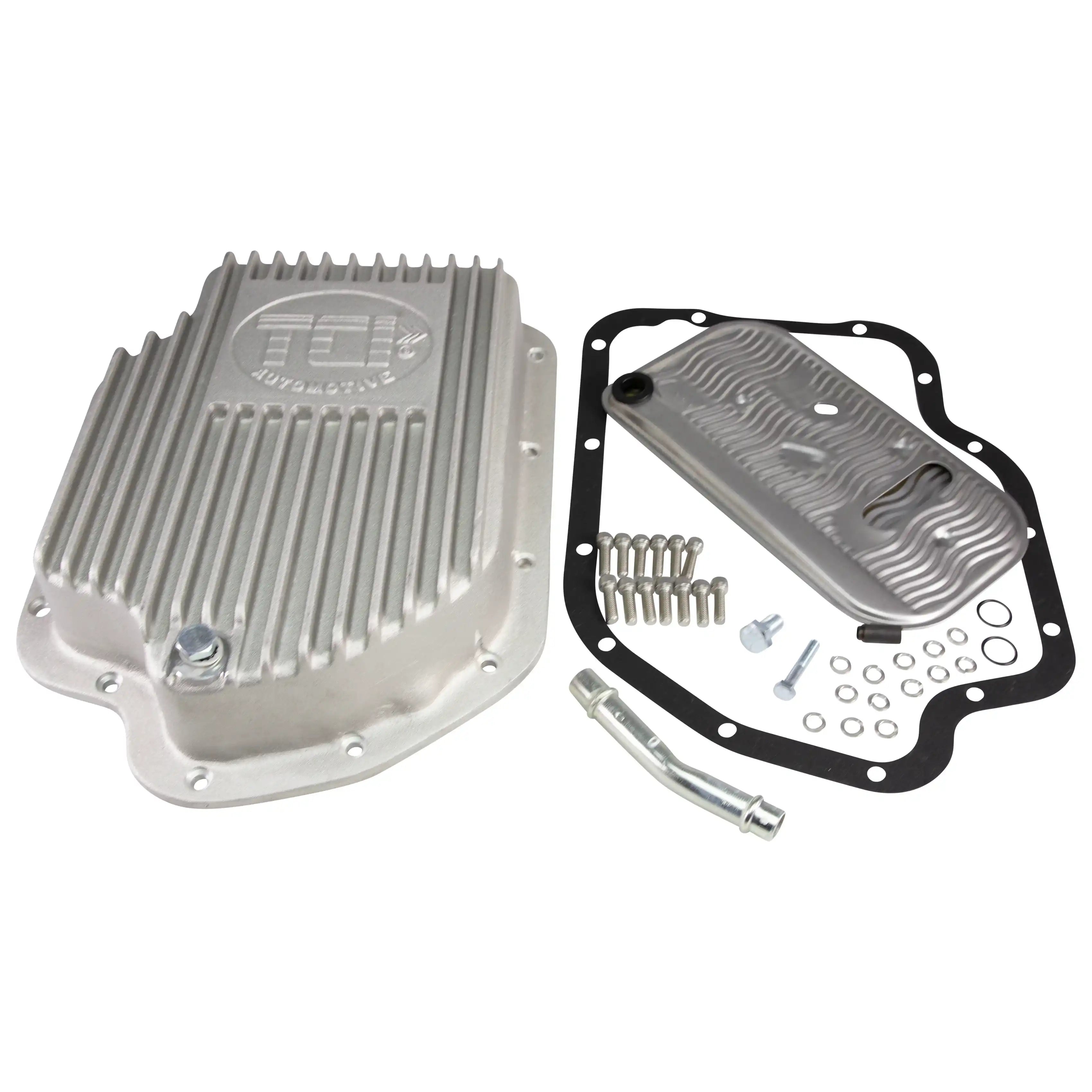 TCI Automotive 228000 GM TH400 Cast Aluminum Deep Pan (2 Extra Quarts