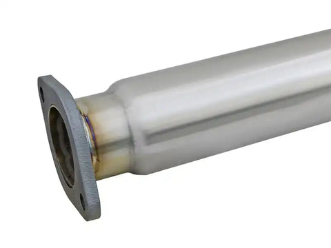aFe 49-36701-L Takeda 3in. to 2.5in. 304 SS C/B Exhaust 08-15 Mitsubishi EVO I4-2.0L (t) - Blue Flamed Tips