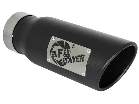 aFe 49-34131-B Gemini XV 3in 304 SS Cat-Back Exhaust 09-18 GM Trucks V6-4.3/V8-4.8/5.3L w/ Black Tips