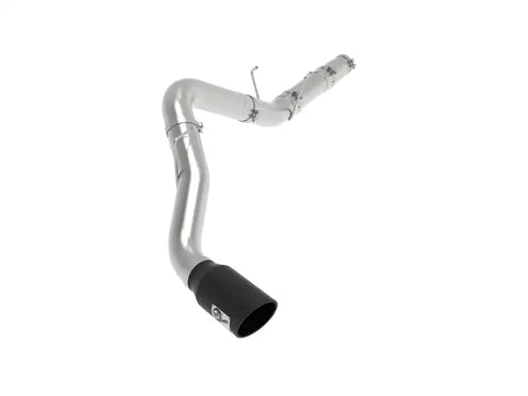 aFe 49-02078-B ATLAS 5in DPF-Back Alum Steel Exhaust System w/ Black Tip 19-20 Ram Diesel Trucks L6-6.7L (td)