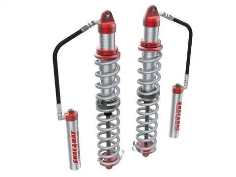 aFe 852-0058-01-CA 14-19 Polaris RZR 925/1000cc Sway-A-Way 3.0 Rear Coilover Kit w/ Remote Reservoirs and Comp Adj