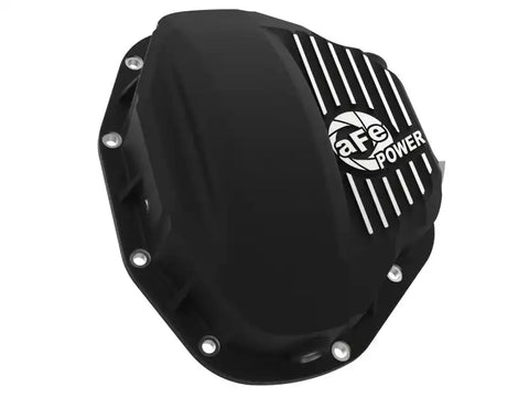 aFe 46-70032-WL Power Cover Diff Rear Machined w/ 75W-90 Gear Oil Ford Diesel Trucks 86-11 V8-6.4/6.7L (td)