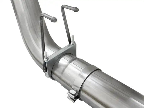 aFe 49-03064-P Atlas Exhausts 5in DPF-Back Aluminized Steel Exhaust 2015 Ford Diesel V8 6.7L (td) Polished Tip