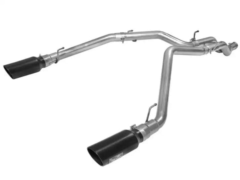 aFe 49-42045-B MACHForce XP DPF-Back Exhaust 3in SS w/ 5in Black Tips 2014 Dodge Ram 1500 V6 3.0L EcoDiesel