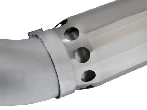 aFe 49-06112-P Atlas Exhaust 5in DPF-Back Aluminized Steel 2016 Nissan Titan XD V8-5.0L w/ Polished Tip