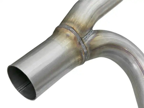 aFe 48-46207-PK POWER Twisted Steel Y-Pipe w/ Loop Relocation Pipe 12-18 Jeep Wrangler (JK) V6 3.6L