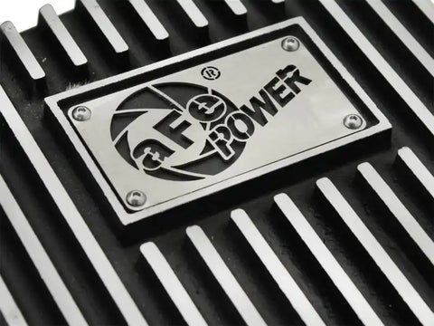 aFe 46-70172 Power Transmission Pan Black Machined 09-14 Ford 6R80 F-150 Trucks