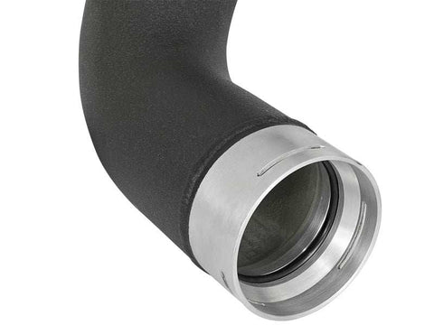 aFe 46-20334-B BladeRunner 3in/3-1/2in Black Intercooler Tubes Hot/Cold 2017 GM Diesel Trucks V8 6.6L (td) L5P