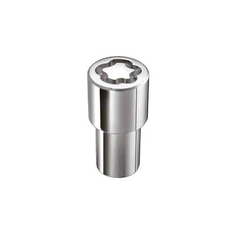 McGard Wheel Lock Nut Set - 4pk. (Long Shank Seat) M12X1.5 / 13/16 Hex 1.75in. Length Chrome