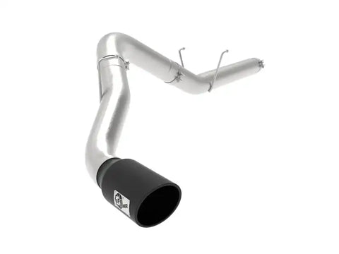 aFe 49-42075-B Large Bore-HD 5in 409SS DPF-Back Exhaust System w/Black Tip 19-20 Ram Diesel Trucks L6-6.7L (td)