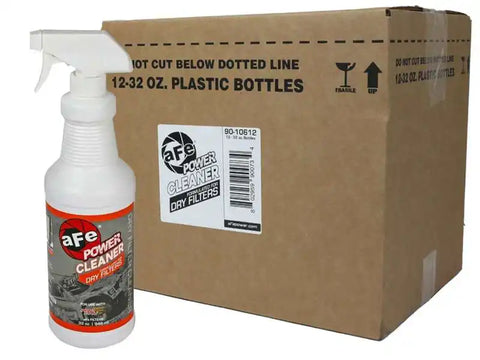 aFe 90-10612 MagnumFLOW Dry Air Filter Cleaner 32oz Spray Bottle (12-Pack)