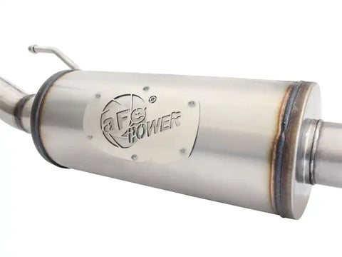 aFe 49-48055 MACHForce XP 2.5in SS-409 Cat-Back Exhaust 07-16 Jeep Wrangler (JK) V6-3.6L/3.8L (2-4 Door)