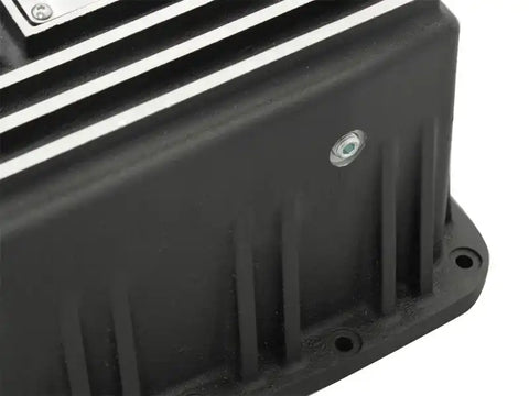 aFe 46-70172 Power Transmission Pan Black Machined 09-14 Ford 6R80 F-150 Trucks