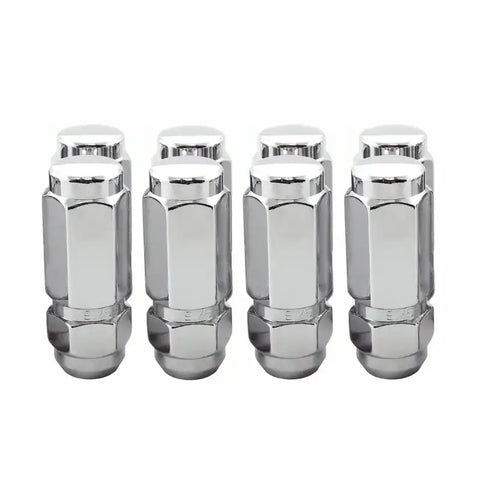 McGard Hex Lug Nut (Cone Seat / Duplex) 1/2-20 7/8 2.5in. Length (8-Pack) - Chrome