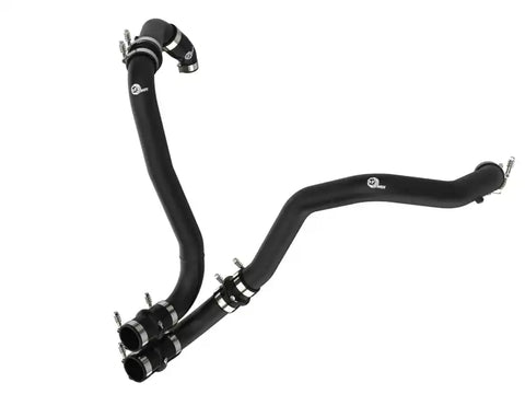 aFe 46-20518-B 21-22 Ford F-150/Raptor V6-3.5L (tt) BladeRunner 2.5in Aluminum Hot Charge Pipe Black