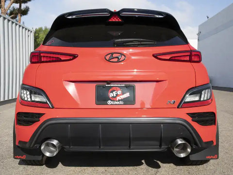 aFe 49-37033-P 22-23 Hyundai Kona N L4-2.0L (t) Takeda 3in 304 SS Cat-Back Exhaust System w/ Polished Tips