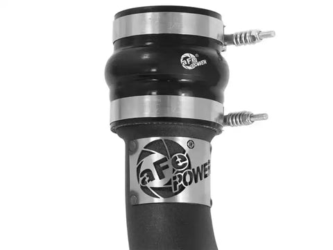 aFe 46-20138-B BladeRunner 3in Black Intercooler Tube Hot Side w/ Couplings & Clamps 13-14 Dodge RAM 6.7L (td)