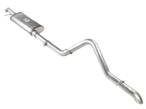 aFe 49-46231 MACHForce XP Exhaust Cat-Back 2.5in SS-409 Hi-Tuck 12-14 Jeep Wrangler Unlimited V6 3.6L 4Dr
