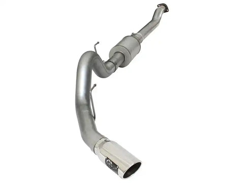 aFe 49-03069-P Atlas Exhausts 4in Cat-Back Aluminized Steel Exhaust 2015 Ford F-150 V6 3.5L (tt) Polished Tip