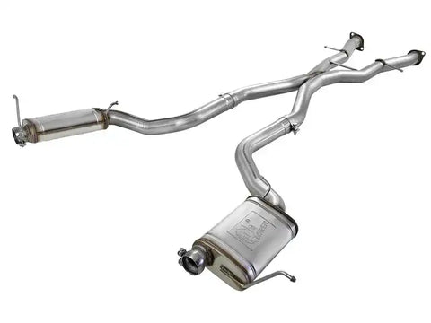 aFe 49-38058 MACHForce XP 12-17 Jeep Grand Cherokee WK2 SRT8 V8-6.4L 304SS Cat-Back Exhaust w/o Resonator