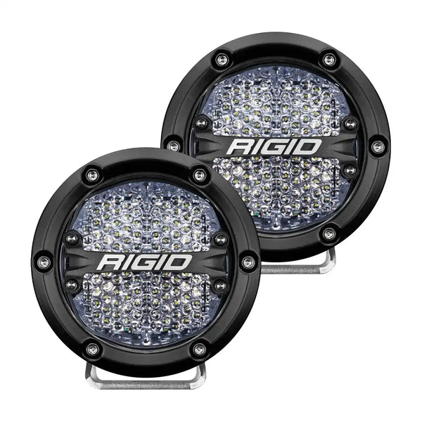 RIGID Industries 36208 - 360-SERIES 4 INCH LED OFF-ROAD DIFFUSED WHITE ...