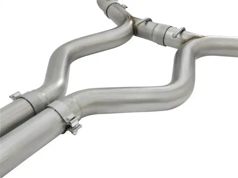 aFe 49-33088-B MACHForce XP 3in 304 SS Sport Tone Cat-Back w/ Black Tips 15-17 Ford Mustang V6-3.7L/V8-5.0L