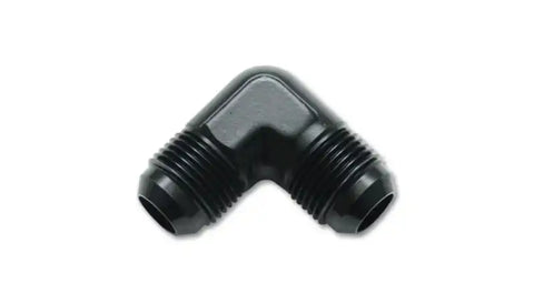 Vibrant -16AN 90deg Flare Union Fitting - Aluminum