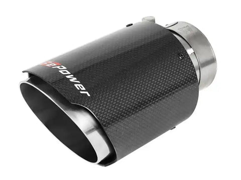 aFe 49-36417-C MACH Force-Xp 3in to 2-1/2in Stainless Steel Axle-Back Exhaust Carbon - 15-17 Volkswagen GTI