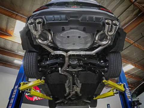 aFe 49-36809-P POWER Takeda 3in to 2-1/2in 304 SS Cat-Back Exhaust w/ Polished Tips 22-23 Subaru WRX H4-2.4L(t)