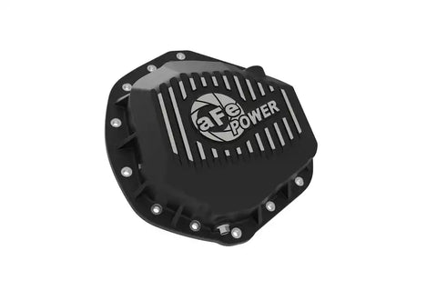 aFe 46-70392-WL Power Pro Series Rear Differential Cover Black w/Machined Fins & Gear Oil 14-18 RAM 6.7L Diesel