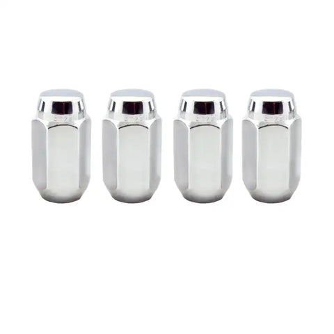 McGard Hex Lug Nut (Cone Seat) M14X1.5 / 22mm 1.635in. Length (4-Pack) - Chrome