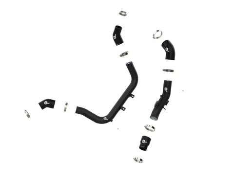 aFe 46-20634-B BladeRunner Aluminum Hot and Cold Charge Pipe Kit Black 17-20 Hyundai Elantra GT L4-1.6L (t)