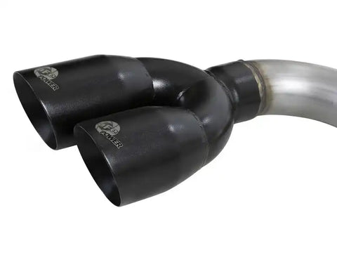 aFe 49-34129-B Rebel XD Series 3 304SS DPF-Back 20-21 GM Trucks L6-3.0L (td) LM2 - Dual Black Tip