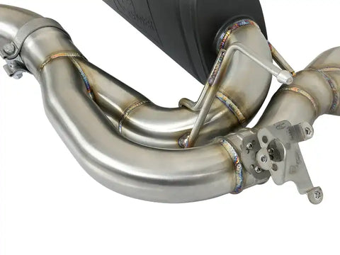 aFe 49-36338-P MACH Force-Xp 2-1/2in SS Axle Back Exhaust w/Polished Tips 15+ BMW M3/M4 (F80/F82) L6 3.0L (tt)
