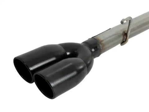 aFe 49-34104-B Vulcan Series 3in-2-1/2in 304 SS Cat-Back 2019 GM Silverado / Sierra 1500 V8-5.3L w/ Black Tips